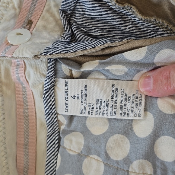 American Eagle Outfitters Women's Pants Size 4 Khaki Stretchy Bootcut Casual Y2K - Picture 11 of 16